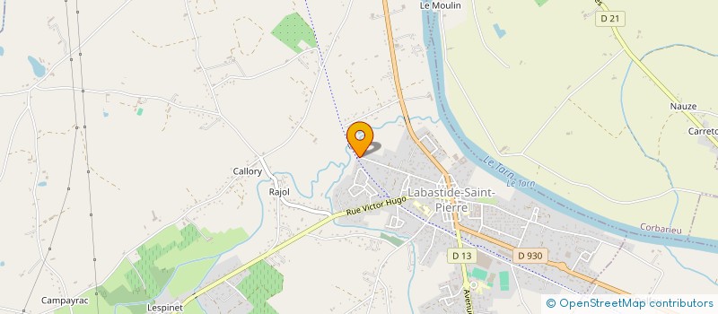 localisation de l'entreprise MONSIEUR JEAN-PIERRE HENRY à LABASTIDE-SAINT-PIERRE