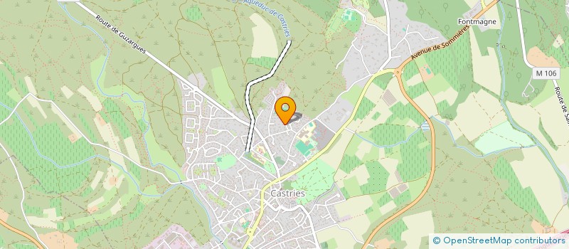 localisation de l'entreprise MONSIEUR JEAN-PIERRE HERMAND  CASTRIES