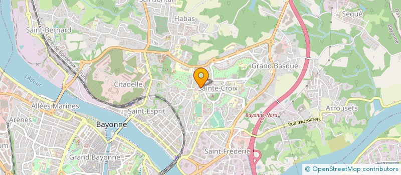 localisation de l'entreprise MONSIEUR JEAN-PIERRE HERNANDEZ à BAYONNE