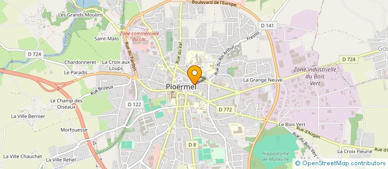 localisation de l'entreprise MONSIEUR JEAN-PIERRE HERVE à PLOERMEL