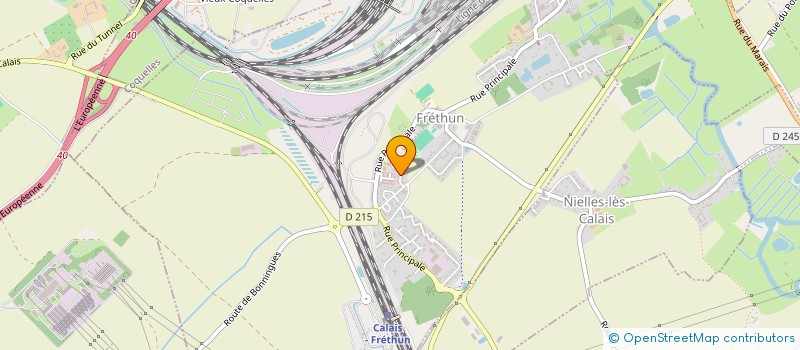 localisation de l'entreprise MONSIEUR JEAN-PIERRE HEUDE  FRETHUN