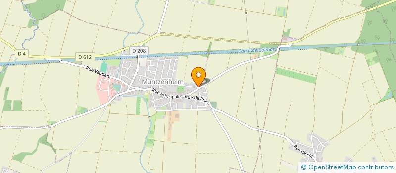 localisation de l'entreprise MONSIEUR JEAN-PIERRE HIRTZ  MUNTZENHEIM