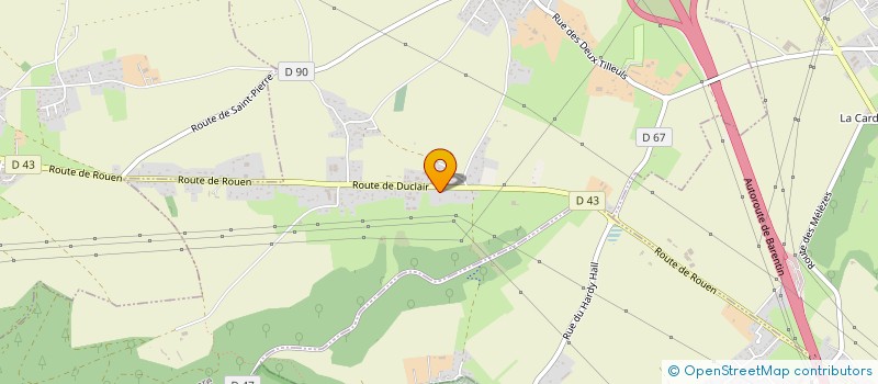 localisation de l'entreprise MONSIEUR JEAN-PIERRE HUE  ROUMARE