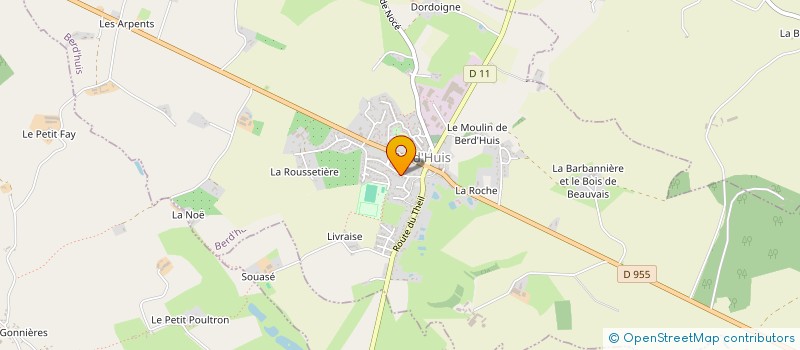 localisation de l'entreprise MONSIEUR JEAN-PIERRE HUET à BERD'HUIS