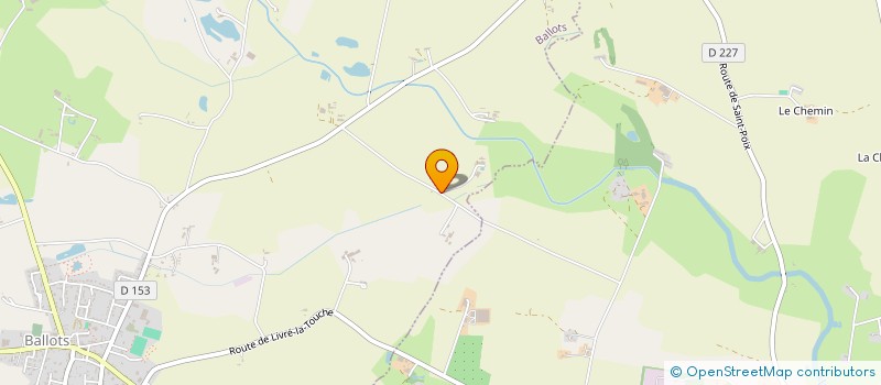 localisation de l'entreprise MONSIEUR JEAN-PIERRE HUNEAULT  FONTAINE-COUVERTE