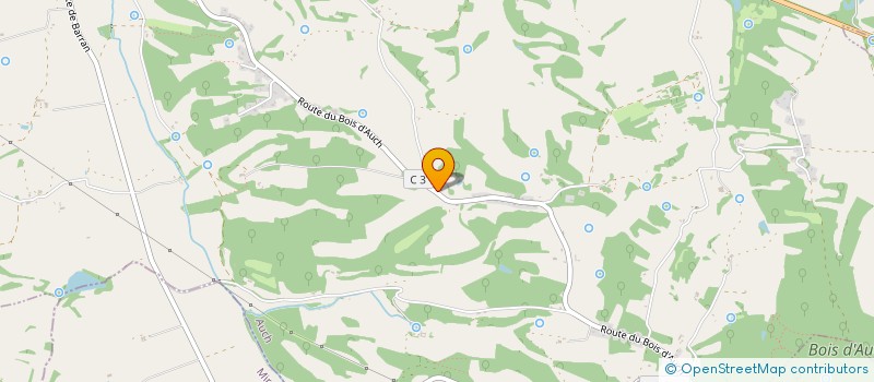 localisation de l'entreprise MONSIEUR JEAN PIERRE ITURRIA  ORDAN-LARROQUE