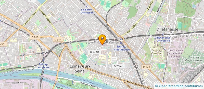 localisation de l'entreprise MONSIEUR JEAN-PIERRE JANIAUD  DEUIL-LA-BARRE