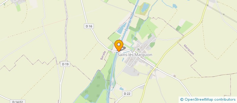 localisation de l'entreprise MONSIEUR JEAN-PIERRE JAYET à SAINS-LES-MARQUION