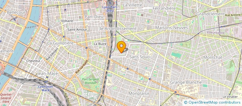 localisation de l'entreprise MONSIEUR JEAN-PIERRE JEANTHEAU  LYON