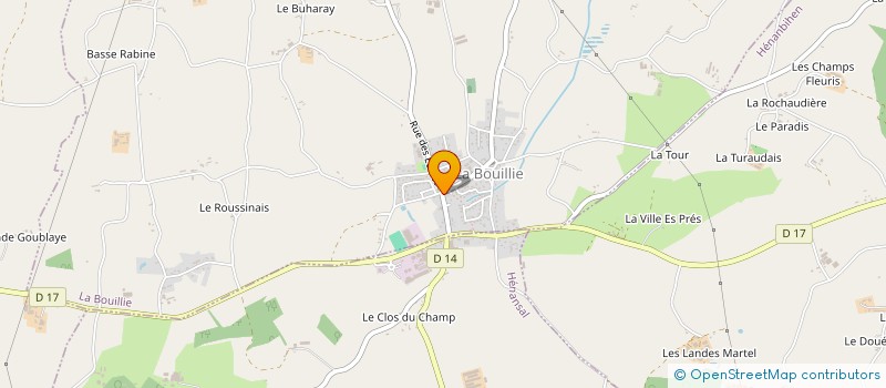 localisation de l'entreprise MONSIEUR JEAN-PIERRE JEHAN  LA BOUILLIE