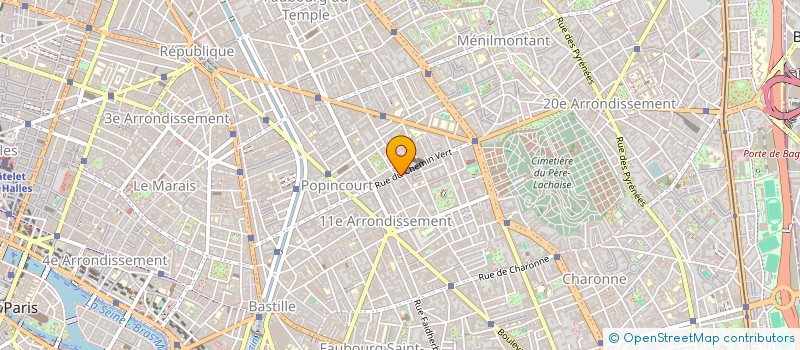 localisation de l'entreprise MONSIEUR JEAN PIERRE JENTILE  PARIS