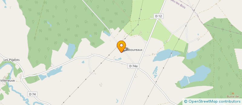 localisation de l'entreprise MONSIEUR JEAN-PIERRE JONARD à JEU-LES-BOIS