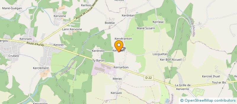 localisation de l'entreprise MONSIEUR JEAN-PIERRE JOSSE  LOCOAL-MENDON