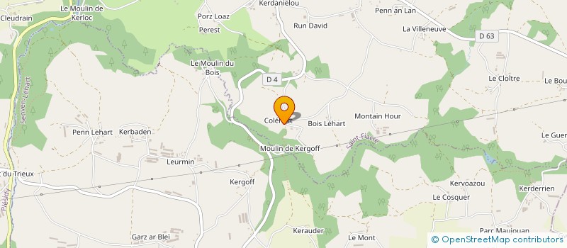 localisation de l'entreprise MONSIEUR JEAN PIERRE JOUANARD à SAINT-FIACRE