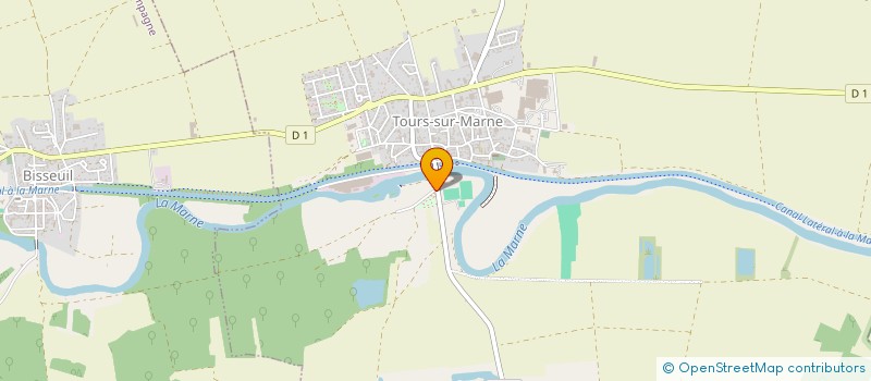 localisation de l'entreprise MONSIEUR JEAN PIERRE JOUART  TOURS-SUR-MARNE