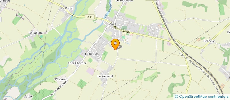 localisation de l'entreprise MONSIEUR JEAN-PIERRE JOUBERT  VARS