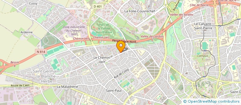 localisation de l'entreprise MONSIEUR JEAN-PIERRE JOUSSE à CAEN