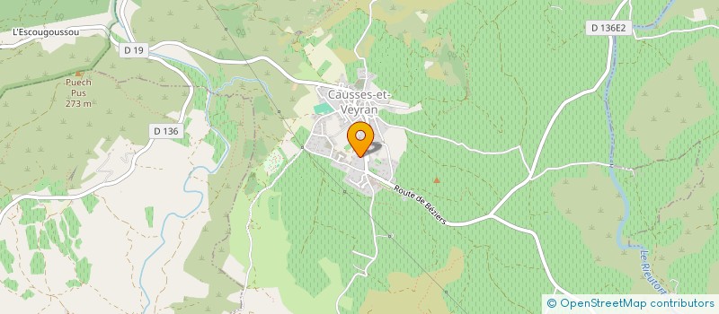 localisation de l'entreprise MONSIEUR JEAN-PIERRE JOVER  CAUSSES-ET-VEYRAN