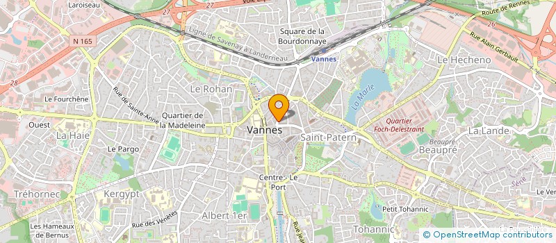 localisation de l'entreprise MONSIEUR JEAN-PIERRE JULIA à VANNES