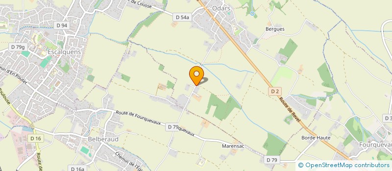 localisation de l'entreprise MONSIEUR JEAN-PIERRE KADIKOFF  ODARS