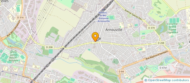 localisation de l'entreprise MONSIEUR JEAN PIERRE KALOTA KAYENGA  ARNOUVILLE