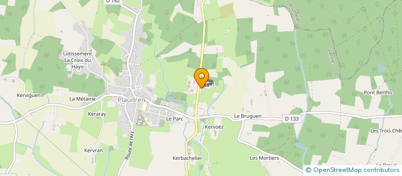 localisation de l'entreprise MONSIEUR JEAN PIERRE KERSUZAN  BULEON