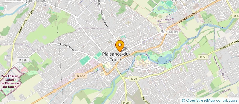 localisation de l'entreprise MONSIEUR JEAN-PIERRE KLEITZ  PLAISANCE-DU-TOUCH