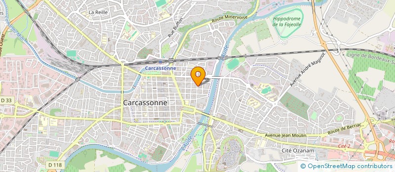 localisation de l'entreprise MONSIEUR JEAN PIERRE LABATUT  CARCASSONNE