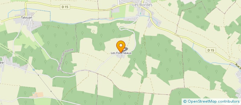 localisation de l'entreprise MONSIEUR JEAN-PIERRE LABAUME à LES BORDES