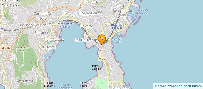 localisation de l'entreprise MONSIEUR JEAN-PIERRE LABRE à SAINT-JEAN-CAP-FERRAT
