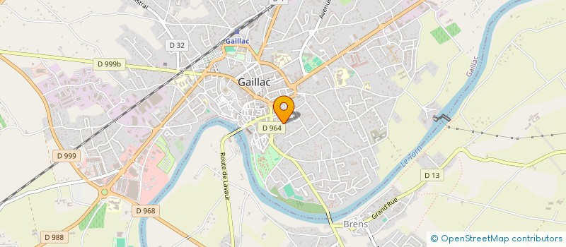 localisation de l'entreprise MONSIEUR JEAN-PIERRE LACAZE  GAILLAC