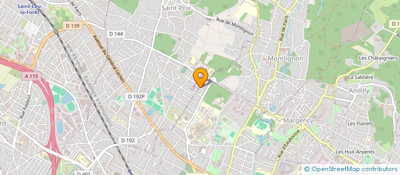 localisation de l'entreprise MONSIEUR JEAN-PIERRE LACHKAR  TAVERNY