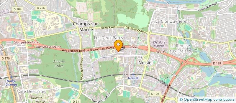 localisation de l'entreprise MONSIEUR JEAN-PIERRE LACOMBE à CHAMPS-SUR-MARNE