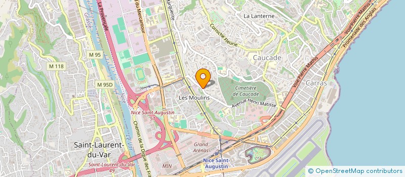 localisation de l'entreprise MONSIEUR JEAN-PIERRE LACQUA à NICE
