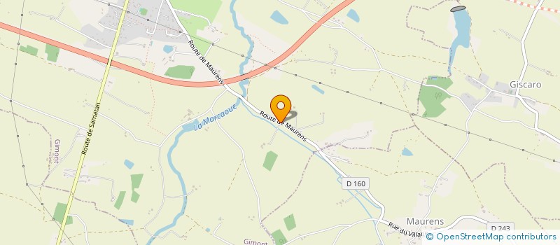 localisation de l'entreprise MONSIEUR JEAN-PIERRE LAFFORGUE  MONTIRON