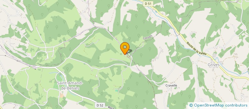 localisation de l'entreprise MONSIEUR JEAN-PIERRE LAFON  SAINTE-FOY-DE-BELVES