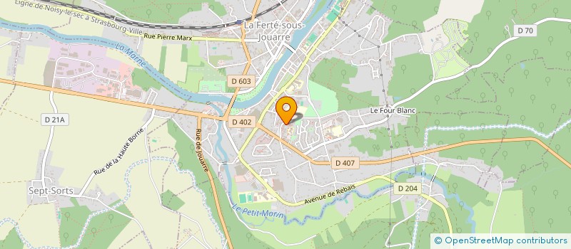 localisation de l'entreprise MONSIEUR JEAN-PIERRE LALLEMAND à LA FERTE-SOUS-JOUARRE