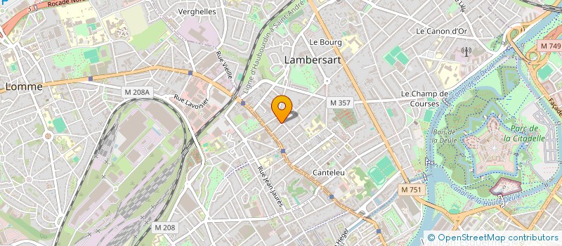 localisation de l'entreprise MONSIEUR JEAN-PIERRE LAMBERT à LAMBERSART
