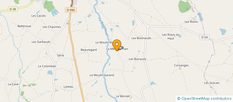 localisation de l'entreprise MONSIEUR JEAN-PIERRE LANGLOIS à CLUIS