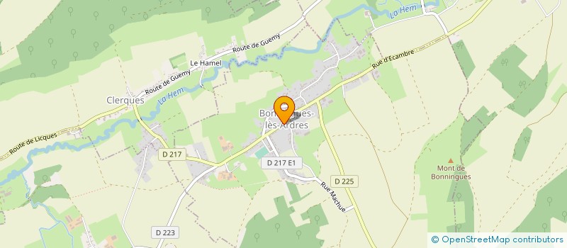 localisation de l'entreprise MONSIEUR JEAN-PIERRE LANNOYE à BONNINGUES-LES-ARDRES