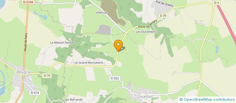 localisation de l'entreprise MONSIEUR JEAN-PIERRE LAPAQUETTE à HAUT-BOCAGE