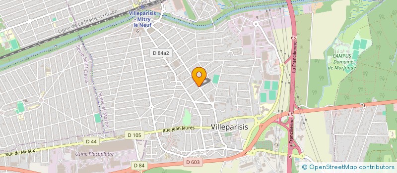 localisation de l'entreprise MONSIEUR JEAN PIERRE LAPIE à VILLEPARISIS