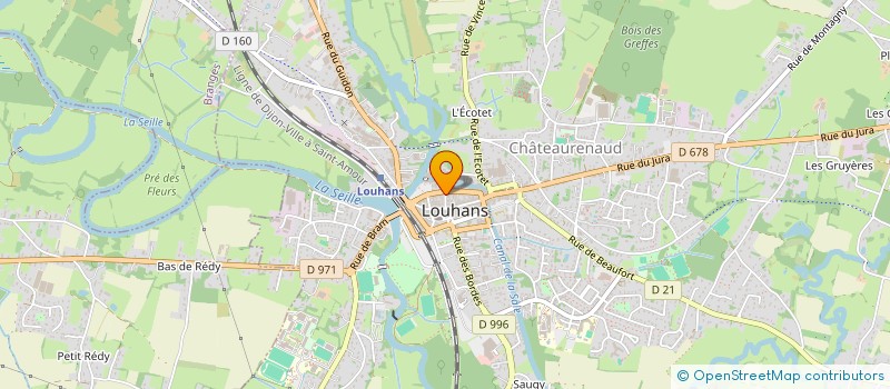 localisation de l'entreprise MONSIEUR JEAN-PIERRE LAPLACE à LOUHANS