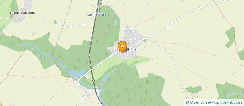 localisation de l'entreprise MONSIEUR JEAN PIERRE LARGILLIERE  LAVILLETERTRE