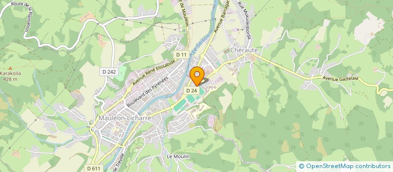 localisation de l'entreprise MONSIEUR JEAN-PIERRE LASAUSA à MAULEON-LICHARRE