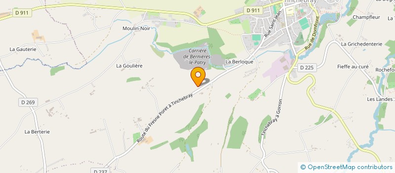 localisation de l'entreprise MONSIEUR JEAN-PIERRE LASNON à TINCHEBRAY-BOCAGE