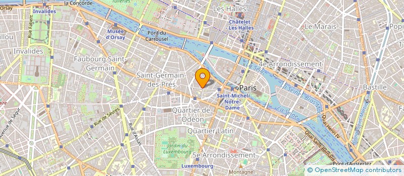 localisation de l'entreprise MONSIEUR JEAN PIERRE LATREILLE  PARIS