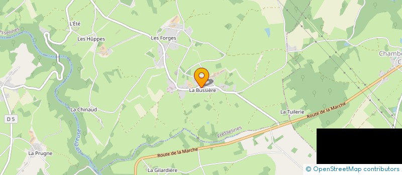 localisation de l'entreprise MONSIEUR JEAN-PIERRE LAVALETTE à FRESSELINES