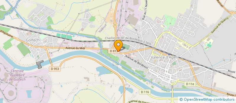 localisation de l'entreprise MONSIEUR JEAN-PIERRE LAVILLE à VALENCE