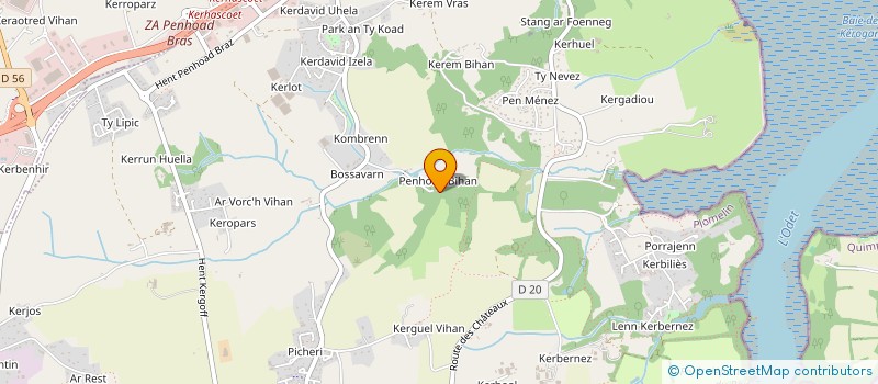 localisation de l'entreprise MONSIEUR JEAN-PIERRE LE FLOC'H  PLOMELIN